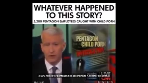 Older Pentagon Pedo story ..