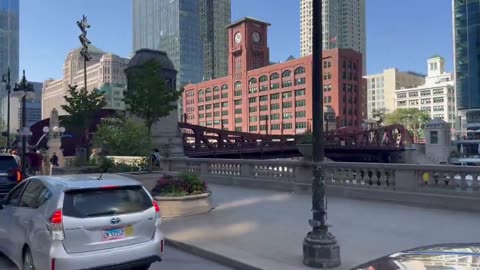 MASSIVE groups of armed Border Patrol agents have just arrived in Downtown Chicago