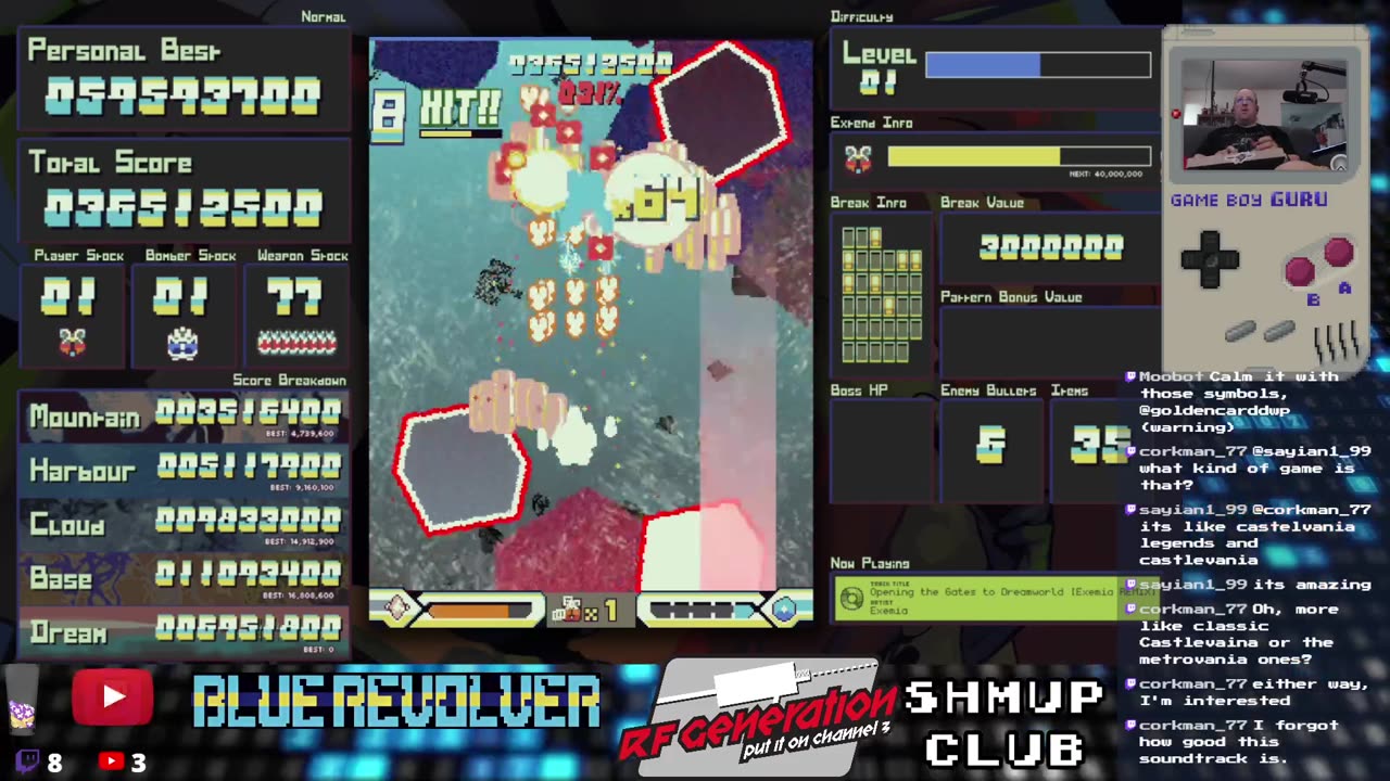 GameBoyGuru streams - Blue Revolver!