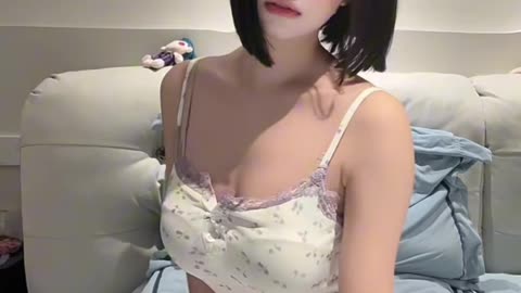 Seductive White Short Skirt Lively Posing | Daily Beauty EP 1221