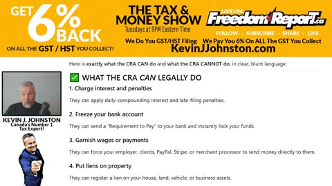 GST IS BULLSHIT - The Tax & Money Show Episode 89 with Kevin J. Johnston