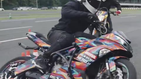 KTM 450 Supermoto Vs. Kawasaki Ninja #shorts