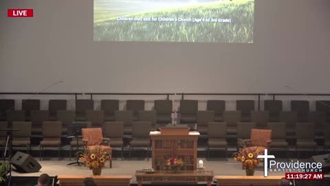 LIVE : Providence Baptist Church on RSBN- Sunday Morning Worship 9/28/25