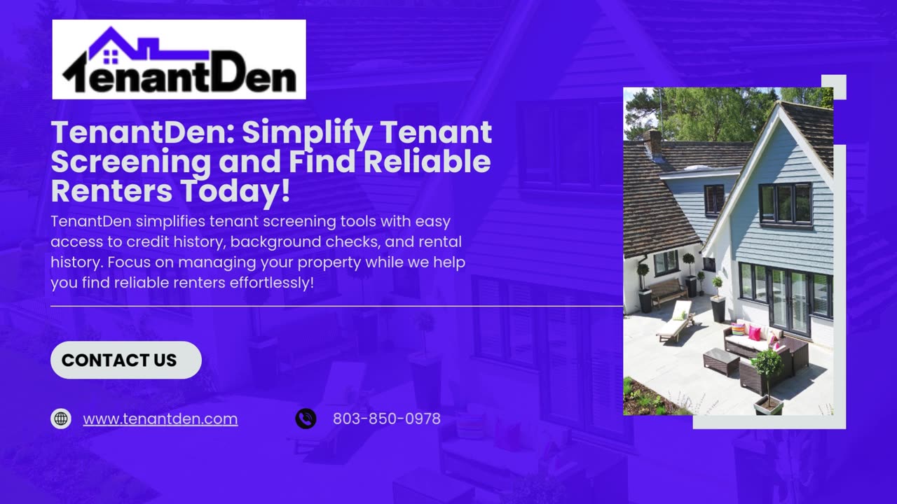 You Can Simplify the Tenant Screening Process with TenantDen.