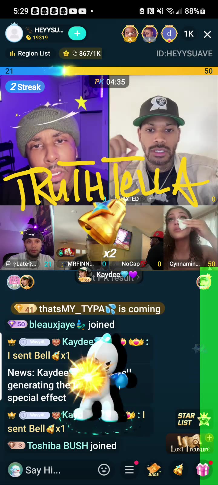 LIONEL AKA LYSOL SUAVE FRIDAY LIVE PT. 2 TEAM PK