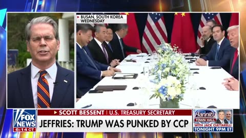 Scott Bessent about the shut down and HAKEEM JEFFRIES