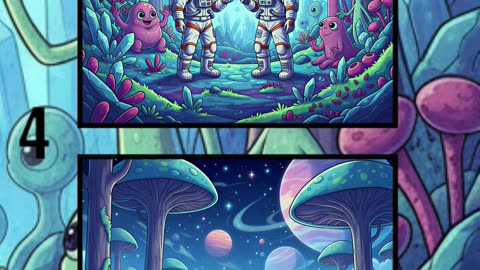 Alien Space Station 🛸✨ | Spot the Differences 👀 | Outer Space Puzzle Challenge