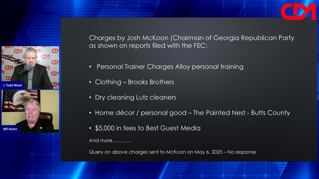 The Georgia Show – Bad acts by Georgia GOP, Bad actors in SEB, Protesters outed 10/22/25