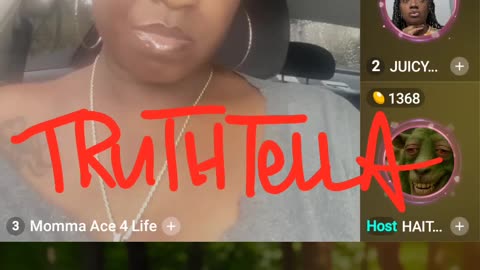 MOMMA ACE BACK SITTING UP UNDER HAITIVOODOOKING LIKE NOTHING EVER HAPPENED