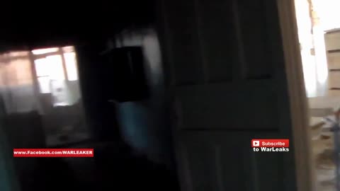 Ukraine War 2015 - Lucky Chechen Fighter Has Intense Close Call With Rebel Artillery Fire
