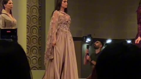 Gulf Bride Show 2025 presents "Elle Eliana" fashion design.