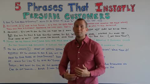 CAR SALES TRAINING: 5 PHRASES THAT INSTANTLY PERSUADE CUSTOMERS