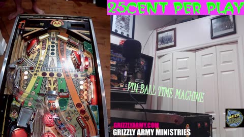 PINBALL TIME MACHINE 25 CENT THURSDAYS!! PER PLAY! NO EXCEPTIONS!