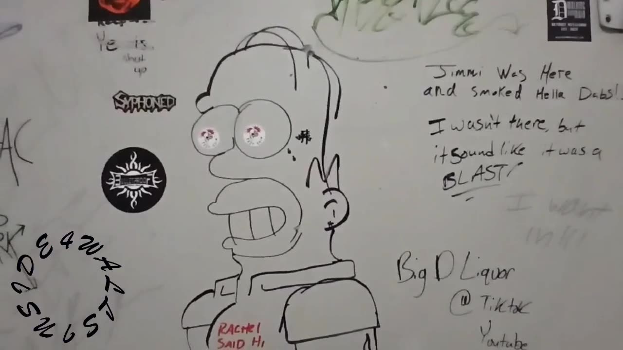 Inside4Walls Bumper- Homie and Jimmi Did Hella Dabs-Version 2