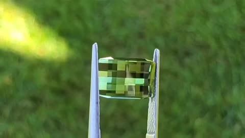 ✨🔍 This Gemstone Looks Pixelated After Cutting! | FeedMyCuriosity