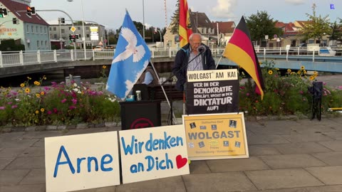 Wolgast - Dr. W. Klingner zu den Teilnehmern 23-09-2025