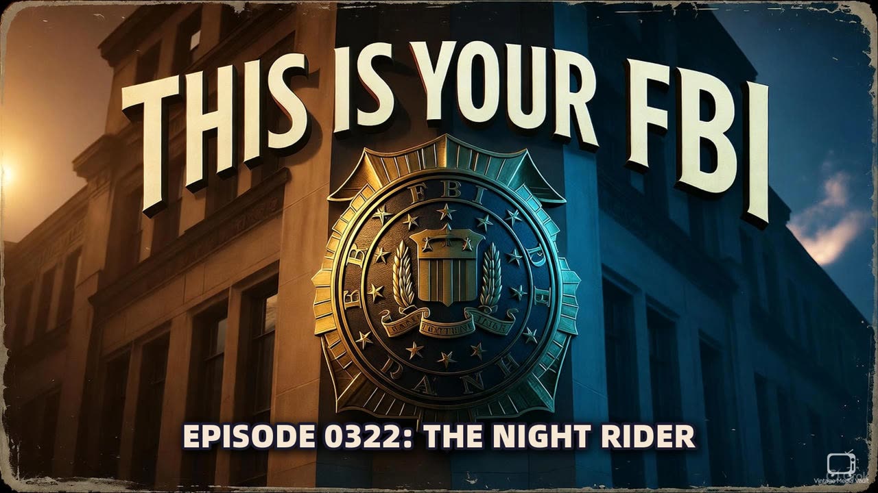 This Is Your FBI - Episode 0322: The Night Rider (June 1, 1951)