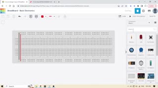 How to Use Bread Board on #Tinkercad - Basic Electronics