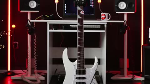 Ibanez RG 350 DX White / Elixir OptiWeb Custom Light 9 - 46