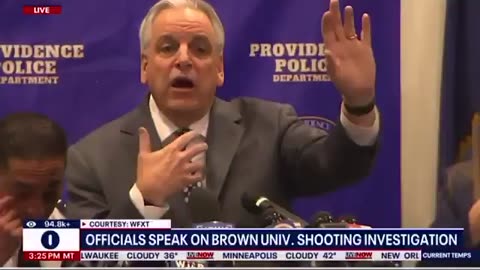 🚨Officials now say the Brown University shooter wasn't captured on camera during the massacre