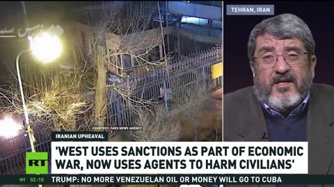 Riots in Iran are 'Israeli-American regime change op' — University of Tehran professor