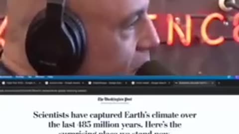 Joe Rogan just figured out that climate change is a hoax. Better late than never