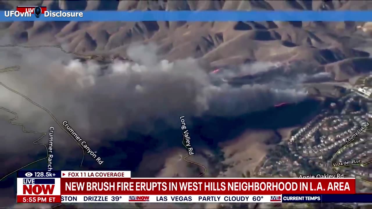 Analyse Une grosse SOUCOUPE au-dessus de Los Angeles capturé par SkyFox