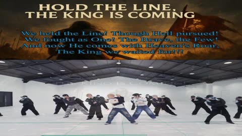 The Veil & Flame ~ Hold the Line, The King is Coming! { Lyrics } Remix 1 { Dance Ver. }