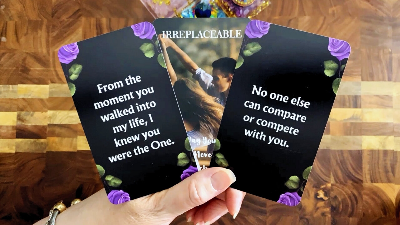 I WANT YOU MORE THAN YOU KNOW 💜 YOU'RE IRREPLACEABLE TO ME! 😍 (COLLECTIVE LOVE READING) 💜 444