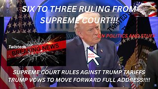 FULL TRUMP ADDRESS: Supreme Court Blocks Trump's Tariffs—He Vows to CRUSH Forward Anyway!
