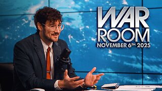 War Room THURSDAY FULL SHOW 11/6/25