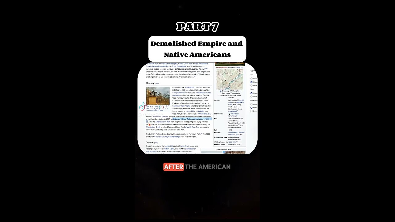 Demolished civilization