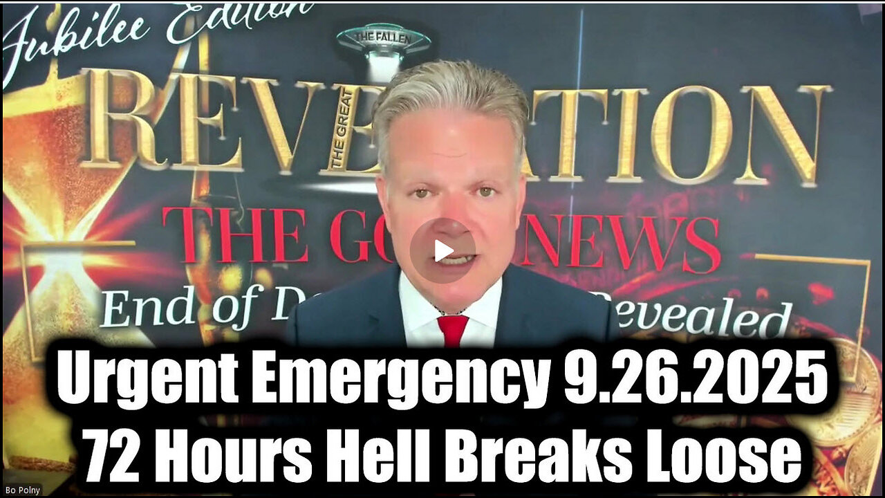 Urgent Emergency 9.26.25 - 72 Hours Hell Breaks Loose