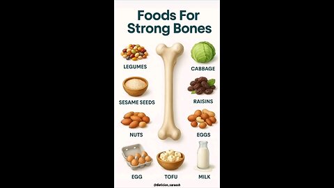 FOOD FOR STRONG BONES