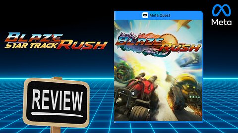 Blaze Rush Star Track REVIEW on Quest 3