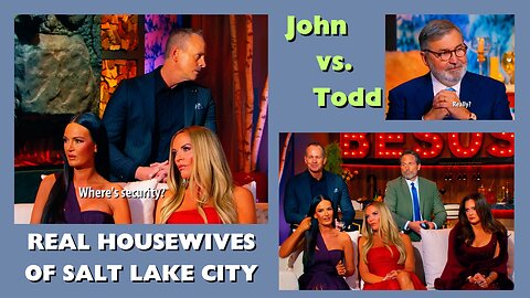 Real Housewives of Salt Lake City / Reunion Pt. 2 Sneak - Is John Barlow a tough guy?