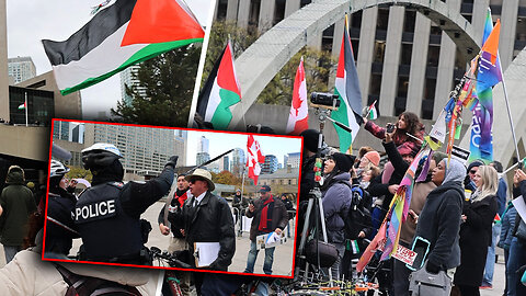 Day of disgrace: Palestine flag raised at Toronto City Hall