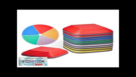 VEVOR Kids Balance Stepping Stones Sensory Obstacle Course 10 PCS Outdoor Indoor Review