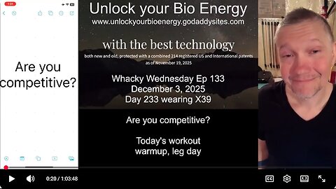 Are you competitive - Whacky Wednesday Ep 133 Dec 3, 2025