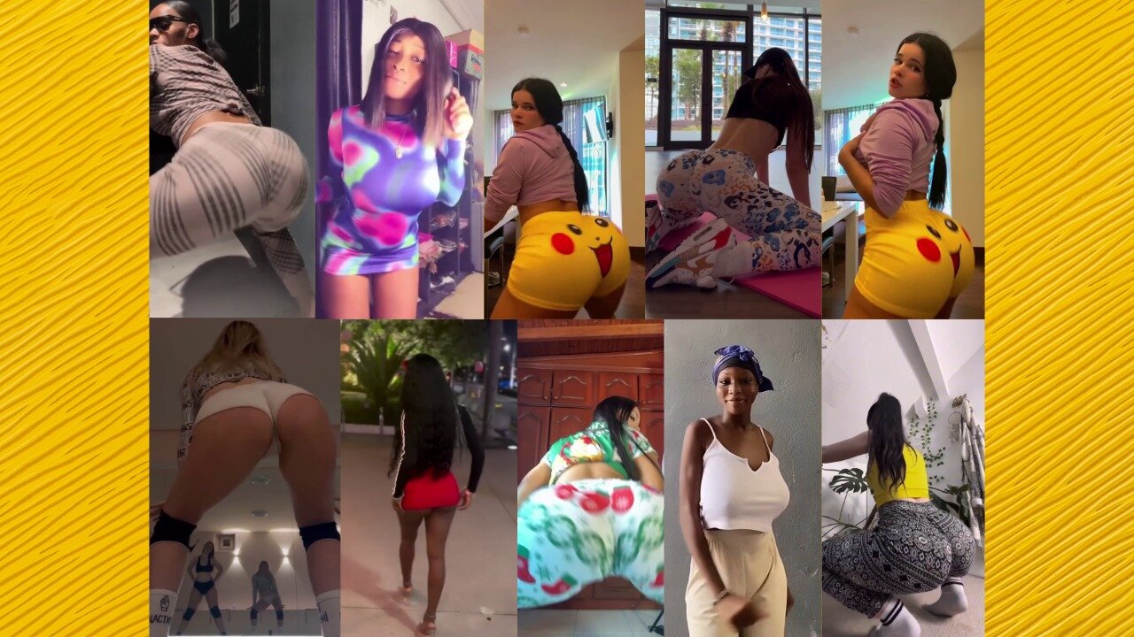 TWERK COMPILATION 101 - Big bank tiktok challenge ❤️‍ClipchampGirls 2025