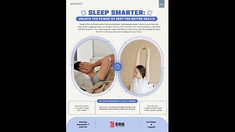 Sleep Smarter Workshop