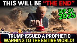 God Gave A Huge Warning Through TRUMP? (SIGN)"👆Prophetic Word Today