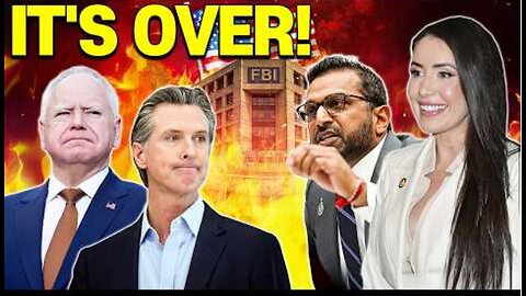 BOOM! Kash Patel & Anna Paulina Luna TORCH Tim Walz & Gavin Newsom — Political Firestorm ERUPTS