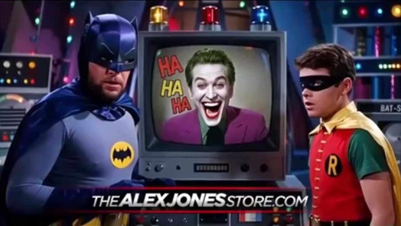 Alex Jones - Nick Fuentes Batman And Robin Ad