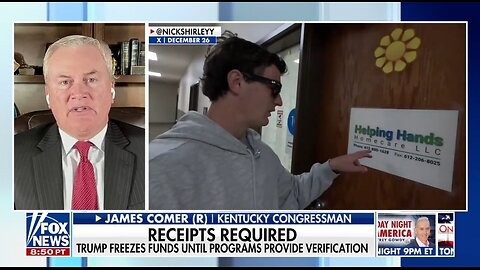 Rep James Comer: Tim Walz Better Hire Good Lawyers