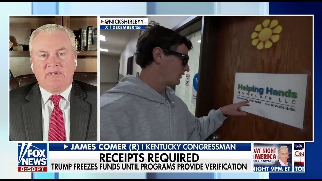 Rep James Comer: Tim Walz Better Hire Good Lawyers