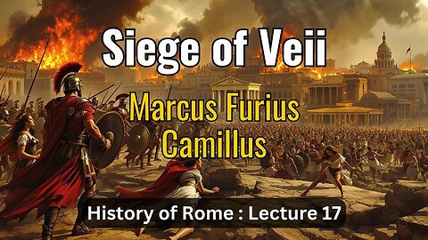 Siege of Veii & Marcus Furius Camillus – Lecture 17 (History of Rome)