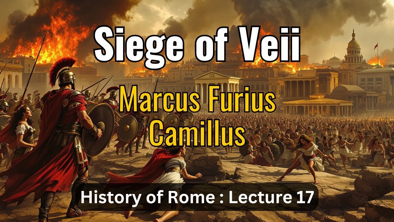 Siege of Veii & Marcus Furius Camillus – Lecture 17 (History of Rome)
