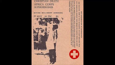 Christian Death - Live at Al's Bar (May 21, 1982)