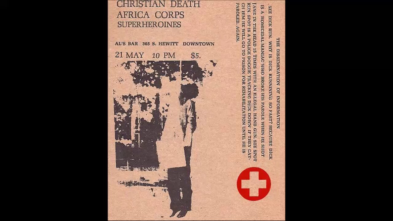 Christian Death - Live at Al's Bar (May 21, 1982)